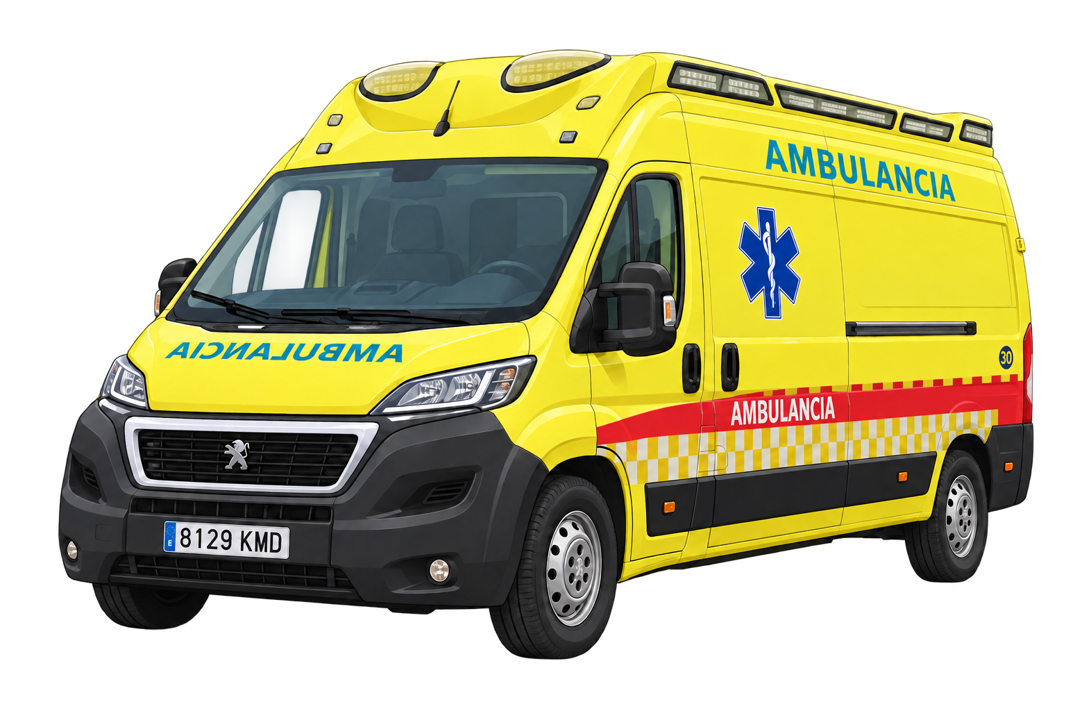 Ambulancia de Ambulancias ATJ Canarias